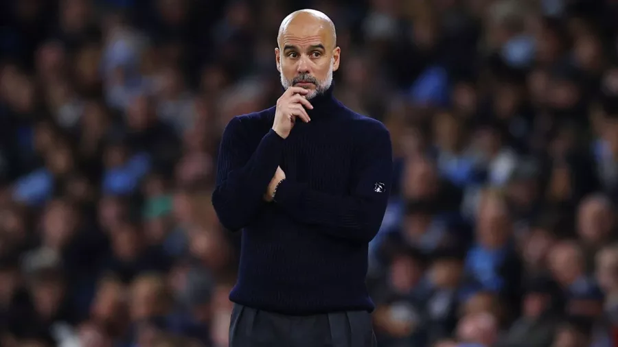 Es la primera vez en la carrera de Pep Guardiola como técnico que pierde cinco partidos consecutivos en todas las competencias