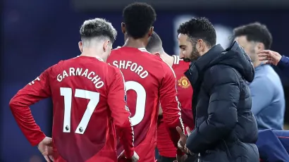 Rúben Amorim debutó al frente de Manchester United con empate en la Premier League