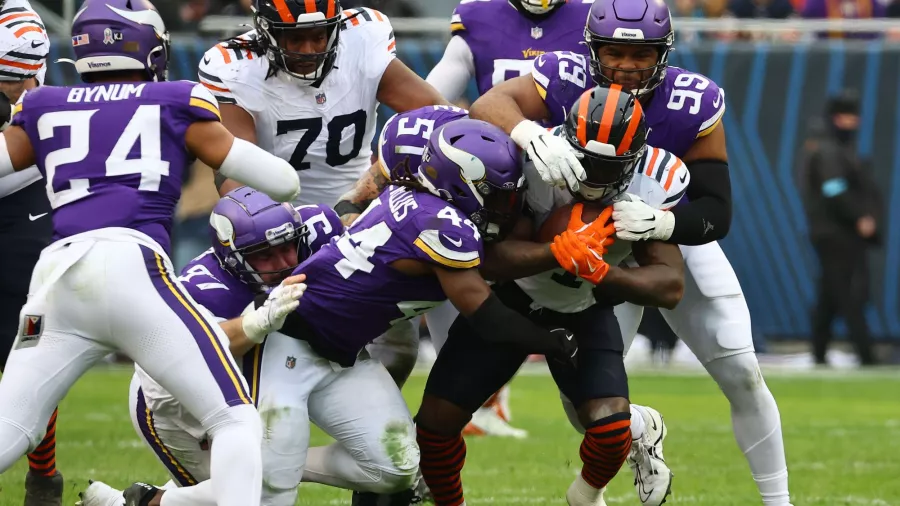 Los Vikings le arrebataron el partido a los Bears