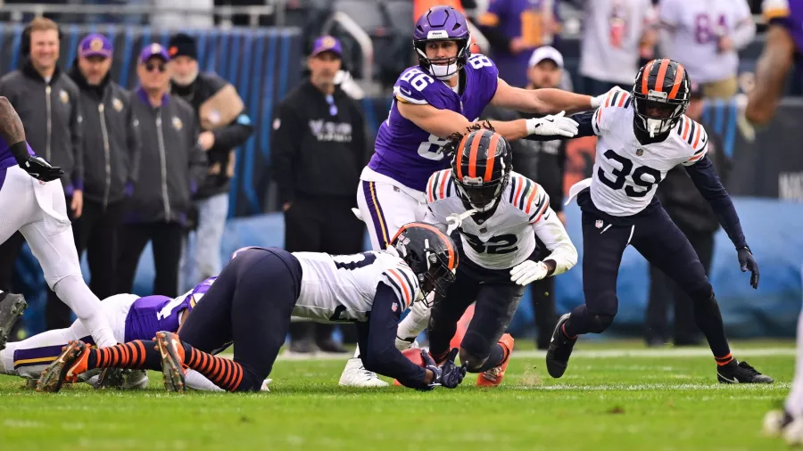 Los Vikings le arrebataron el partido a los Bears