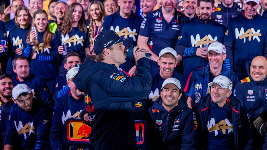 Max Verstappen, coronado en 'La Ciudad del Pecado'