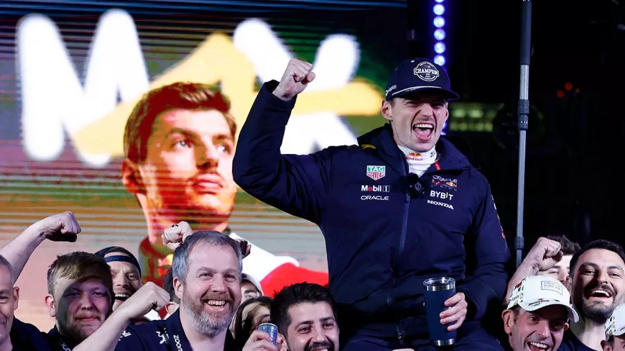 Max Verstappen, coronado en 'La Ciudad del Pecado'