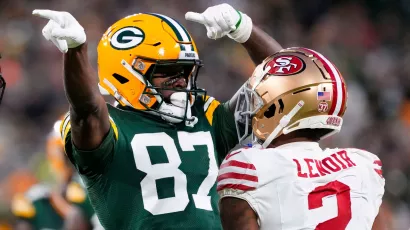 Green Bay exhibió a unos mermados 49ers