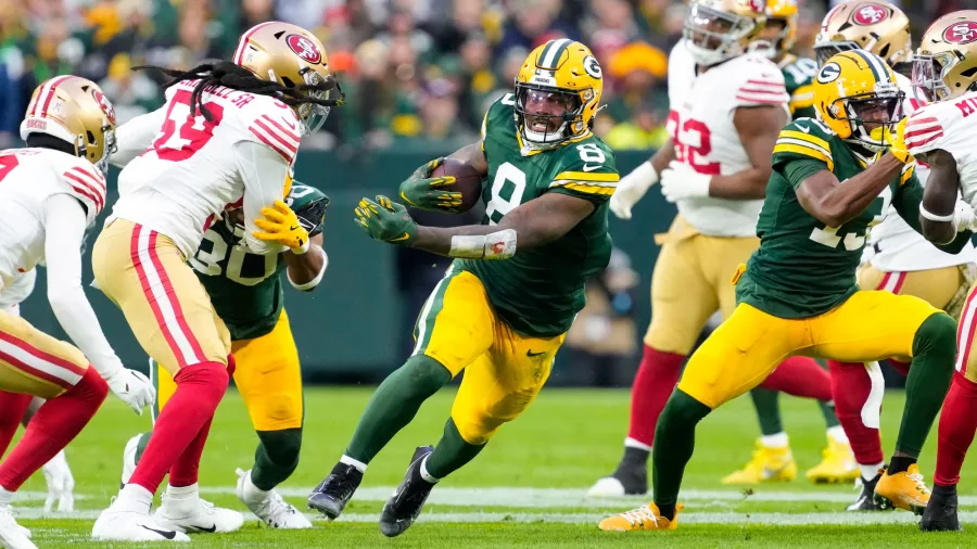 Green Bay exhibió a unos mermados 49ers