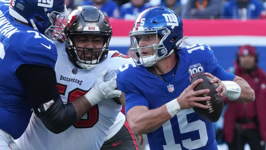 Tampa Bay Buccaneers 30-7 New York Giants