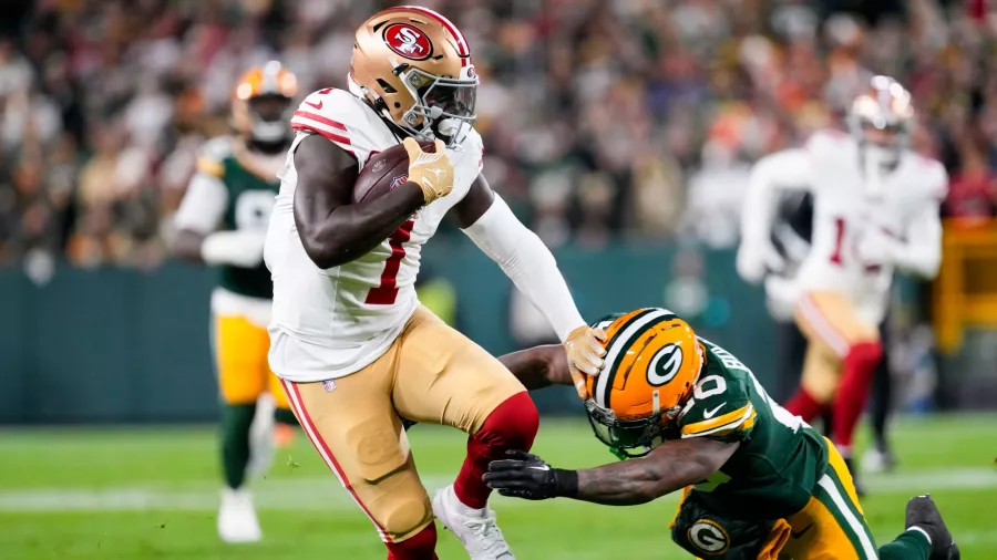 Green Bay exhibió a unos mermados 49ers