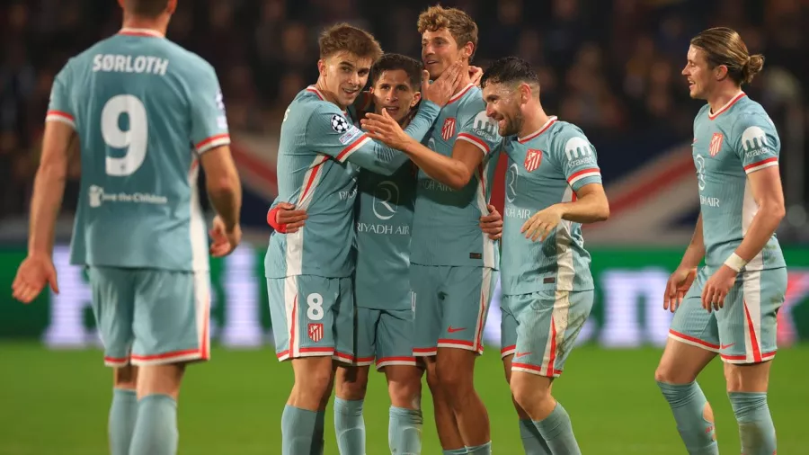 Marcos Llorente marcó el 2-0 a los 43 minutos 