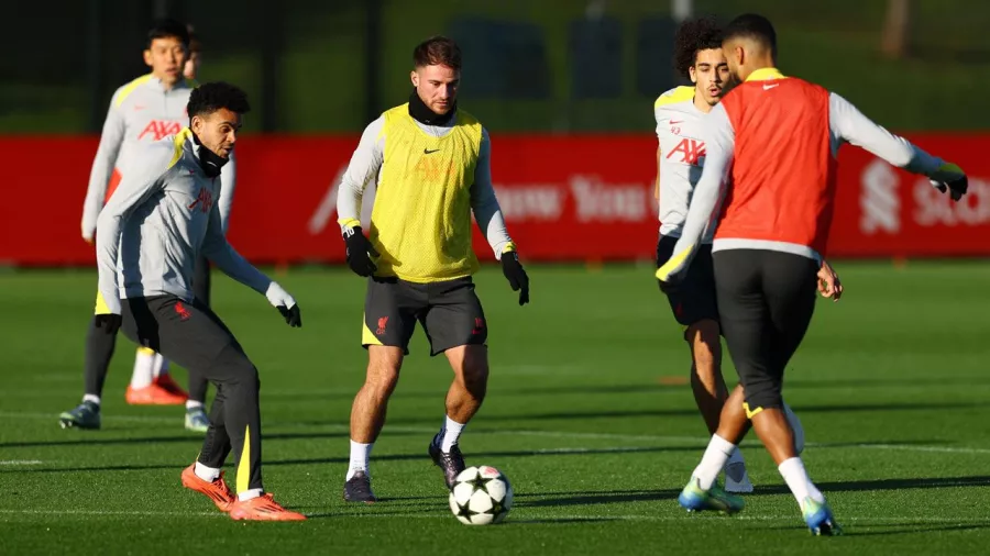 El entrenamiento terminó con partidos interescuadras