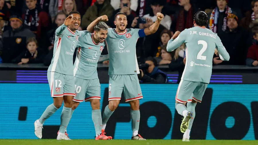 Goleada histórica de Atlético de Madrid en la Champions League