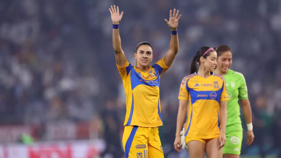 Con goles de Jacqueline Ovalle y Ana Dias, Tigres vence a Rayadas 2-0 (3-0 global) en su propia casa 