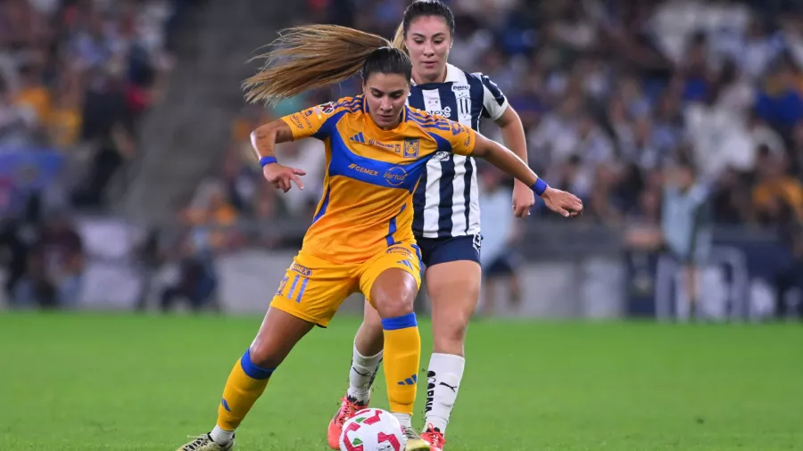 ¿Todo definido?, Tigres 'paseó' a Rayadas en el primer tiempo de la final femenil