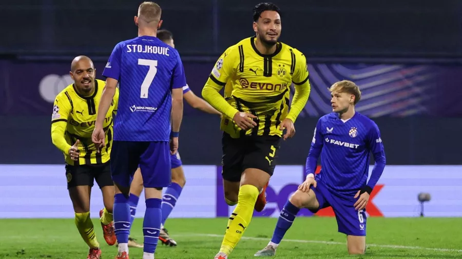 Borussia Dortmund se afianzó en la parte alta de la Champions League