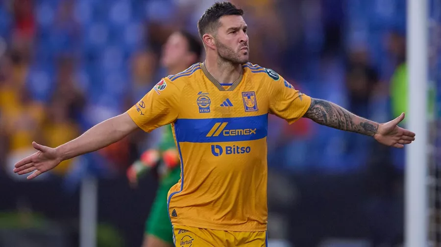 3.	Andre-Pierre Gignac, 37 goles (antes de la Liguilla del Apertura 2024) | Todos con Tigres