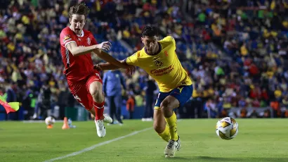 América y Toluca llenaron el Estadio Ciudad de los Deportes para el partido de ida de los cuartos de final.