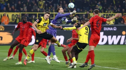 El empate entre Bayern Munich y Borussia Dortmund fue intenso