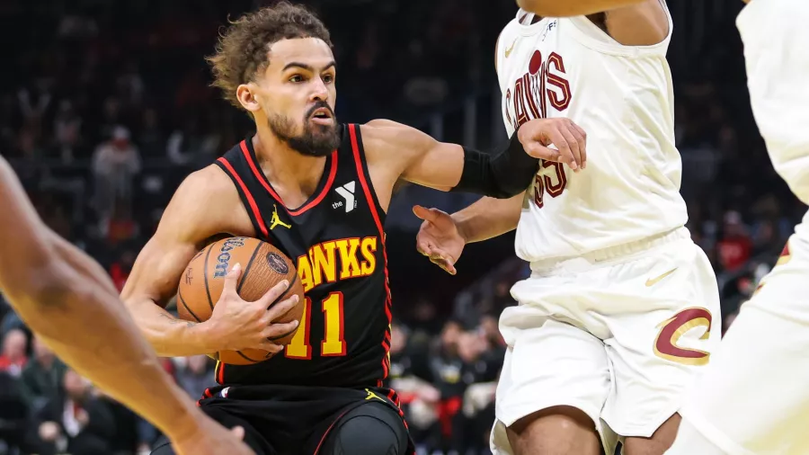 Trae Young y su espectacular tarde de 22 asistencias