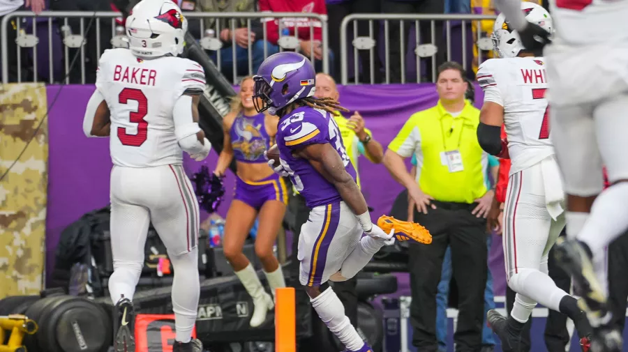 Los Vikings tuvieron un gran regreso ante los Cardinals