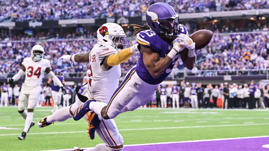 Los Vikings tuvieron un gran regreso ante los Cardinals