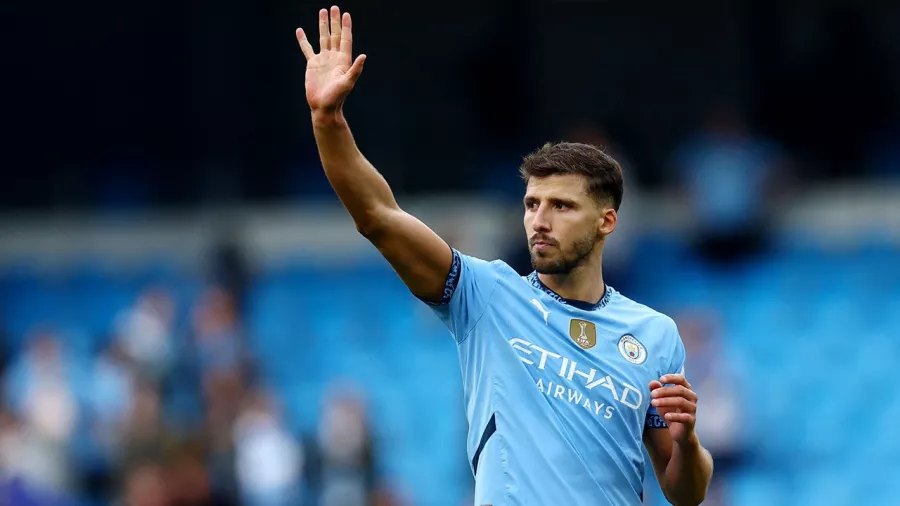 Ruben Dias. Manchester City (Premier League. Defensa