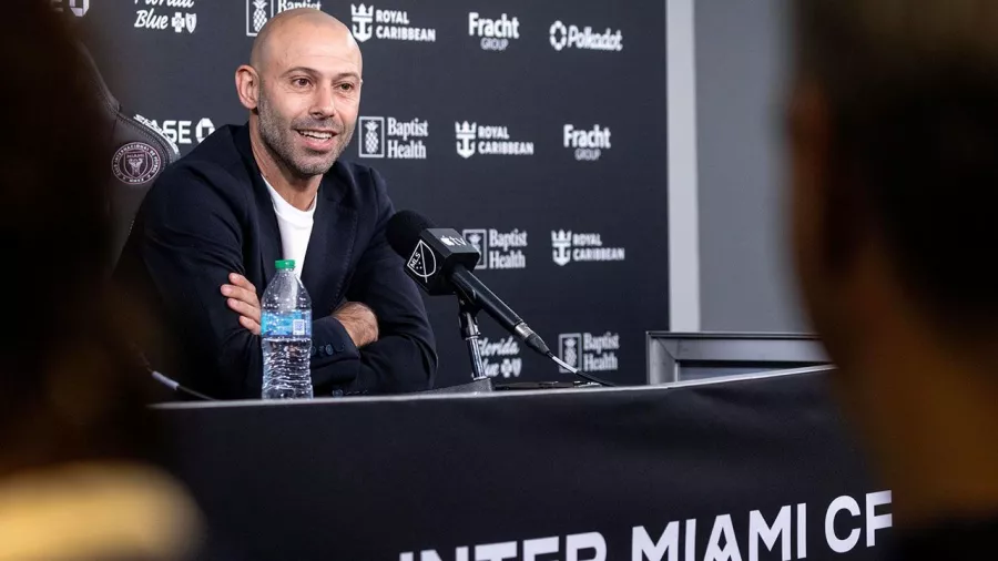 Javier Mascherano no puede ocultar su felicidad por llegar al Inter Miami