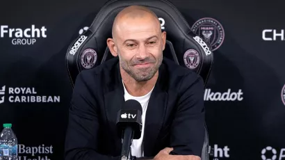 Javier Mascherano no puede ocultar su felicidad por llegar al Inter Miami