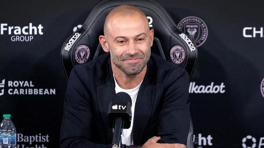 Javier Mascherano no puede ocultar su felicidad por llegar al Inter Miami