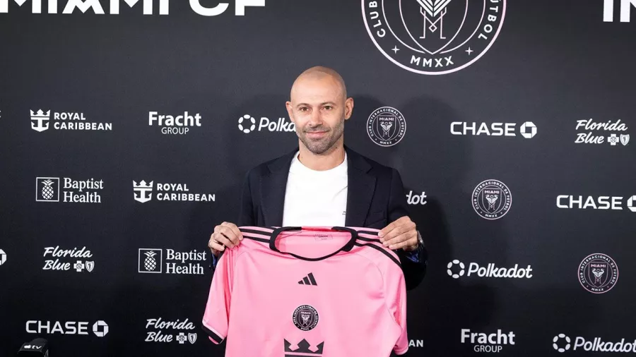 Javier Mascherano no puede ocultar su felicidad por llegar al Inter Miami