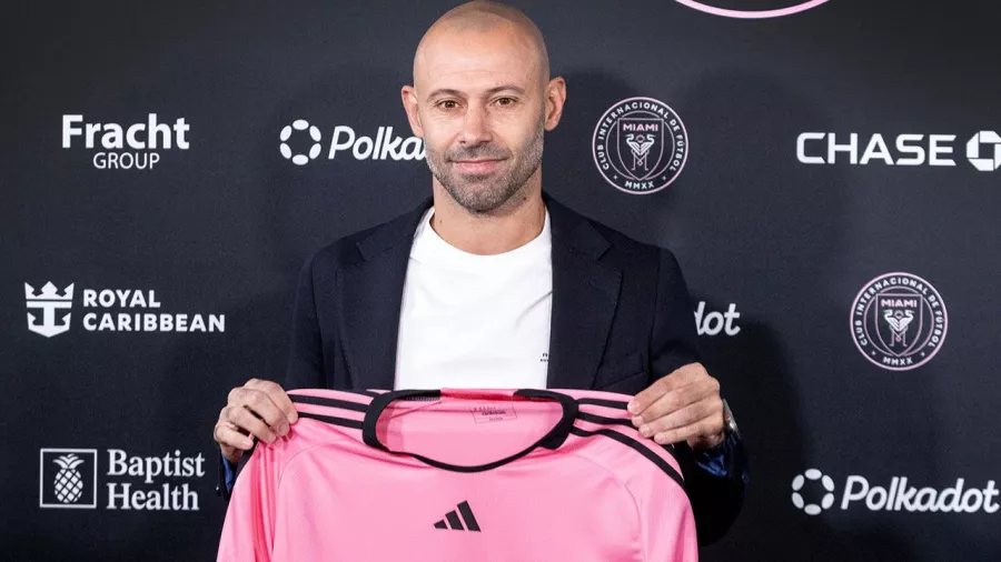 Javier Mascherano no puede ocultar su felicidad por llegar al Inter Miami