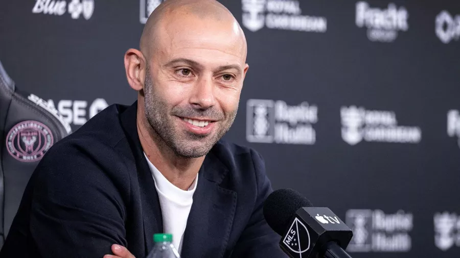 Javier Mascherano no puede ocultar su felicidad por llegar al Inter Miami