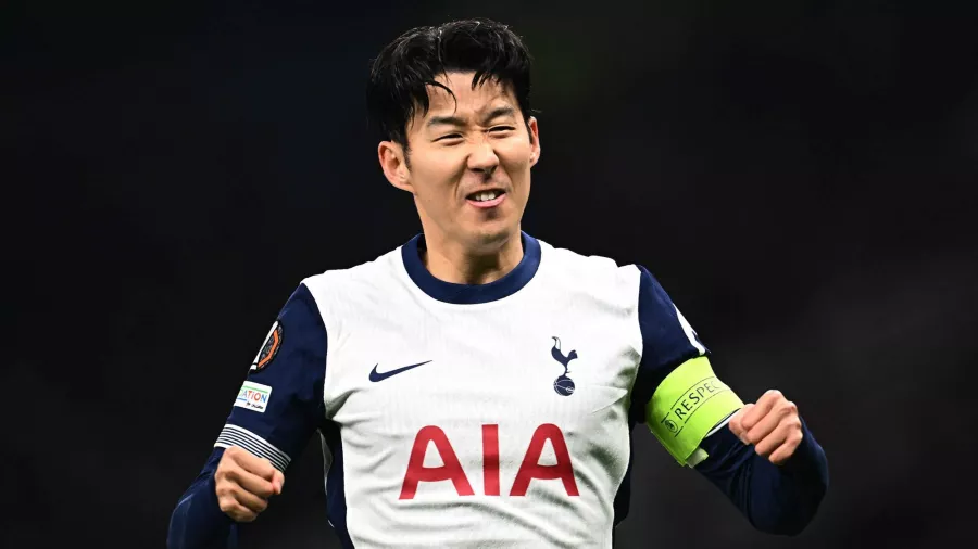 Extremo izquierdo: Heung-min Son, Tottenham