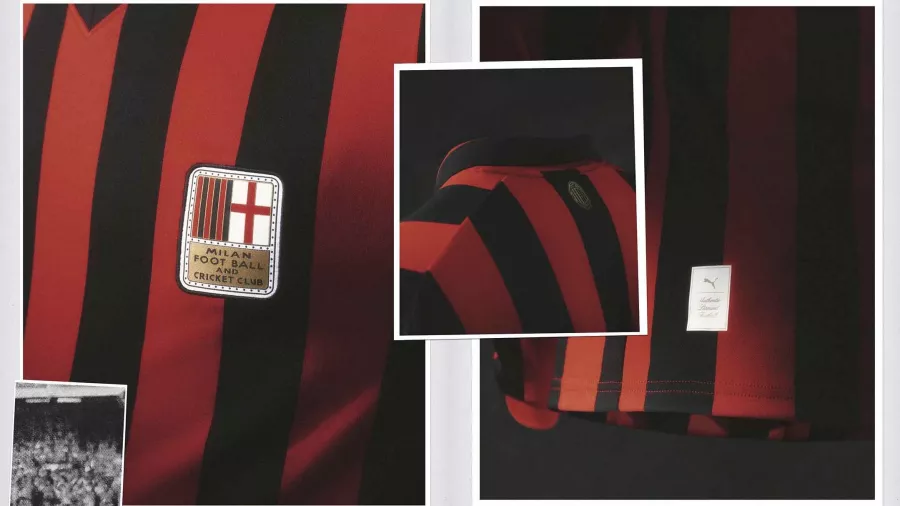 La camiseta es una celebración de la herencia y la innovación ‘Rossoneri’ y fue diseñado por los seguidores del club. 