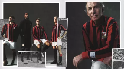 El espectacular jersey del 125 aniversario del Milan