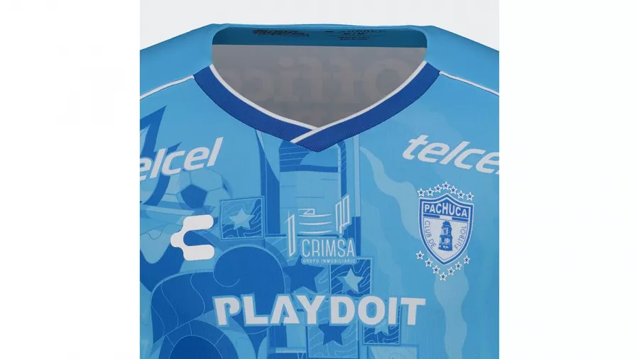 Así el nuvo jersey de Pachuca para el Clausura 2025.