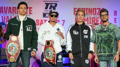 Todo listo para la gran función donde saldrán dos campeones del mundo mexicanos