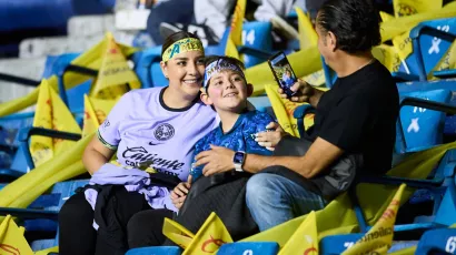 La semifinal de ida América-Cruz Azul se pintó de amarillo