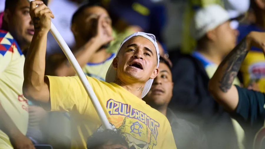 La semifinal de ida América-Cruz Azul se pintó de amarillo