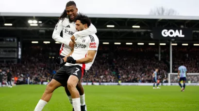 Raúl Jiménez marcó su quinto gol de la temporada en la Premier League