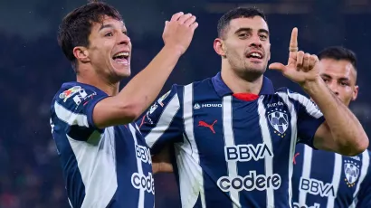 Óliver Torres y Germán Berterame, los héroes de Rayados en la semifinal