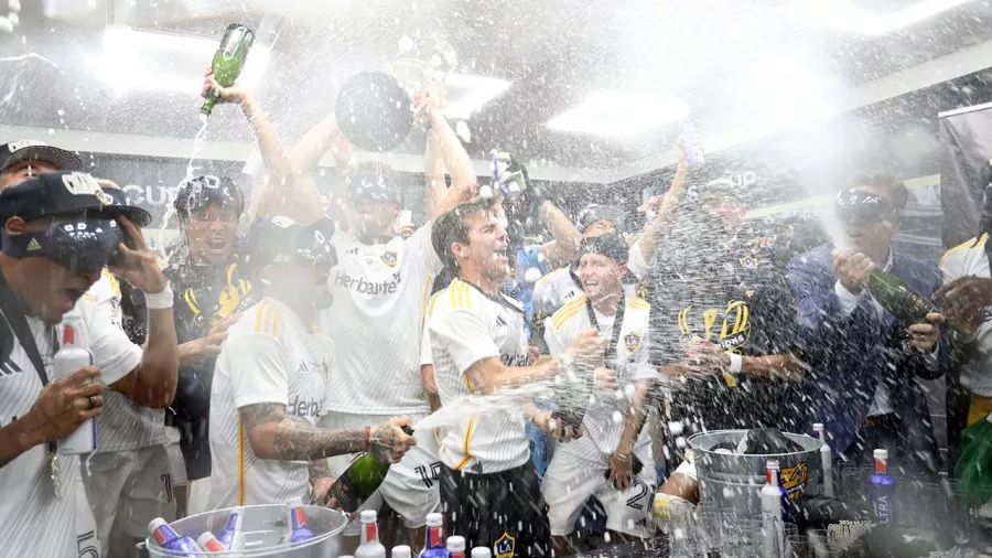 Descontrol en el vestidor del LA Galaxy