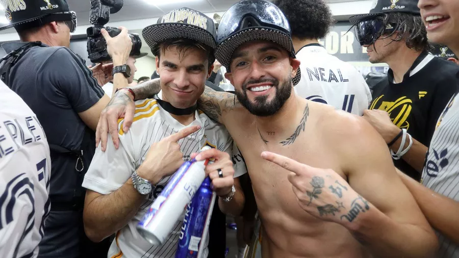 Descontrol en el vestidor del LA Galaxy