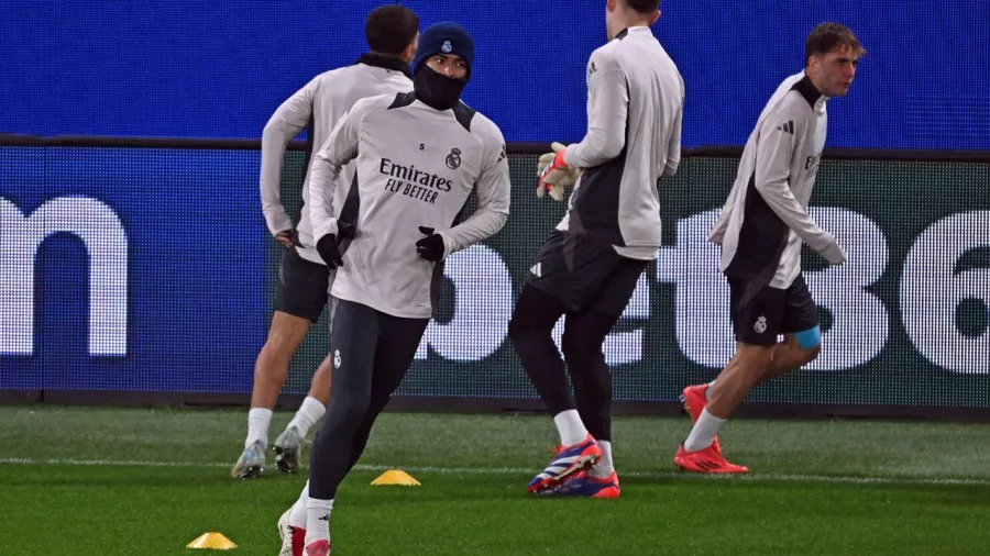 Con todo y Vinícius Jr., Real Madrid entrenó en el campo de Atalanta