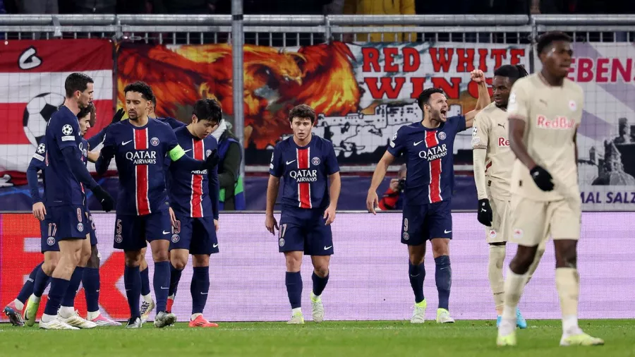 Paris Saint-Germain ganó en la Champions League después de cuatro jornadas