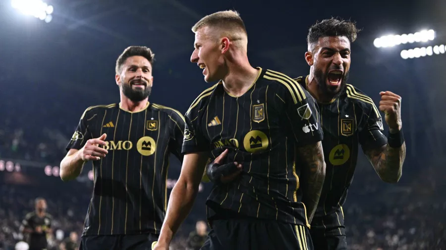 6. Los Angeles FC, MLS, 1,222 puntos