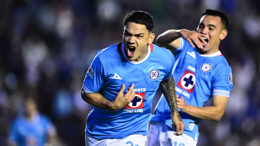 5. Cruz Azul, Liga MX: 1,223 puntos