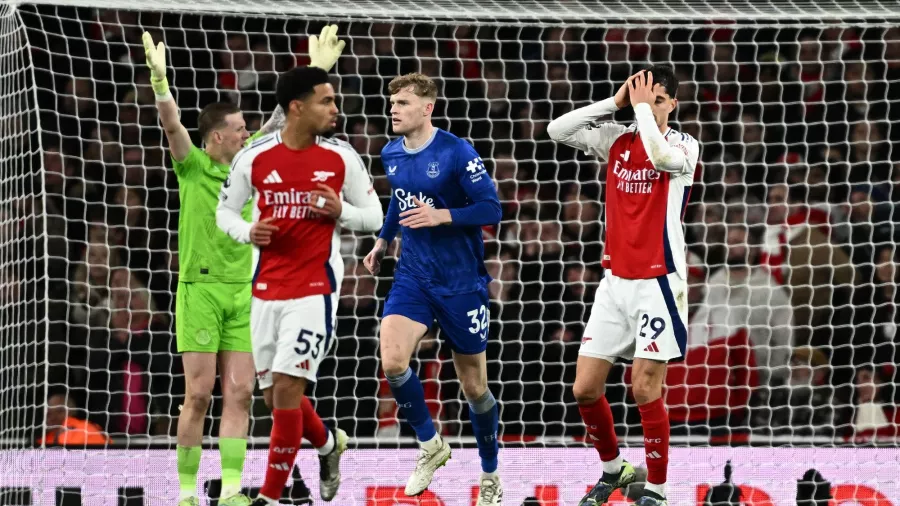 El 0-0 ante el Everton no le cayó bien a nadie del lado del Arsenal