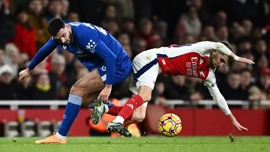 Everton puso 'candados' y le sacó un dulce empate al Arsenal