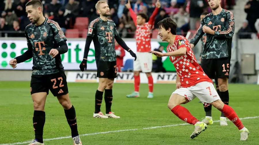 Mainz 2-1 Bayern Munich 