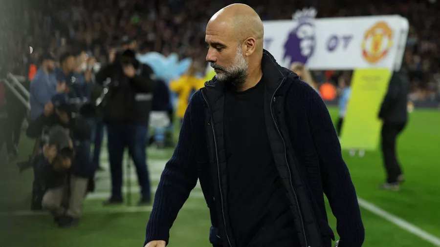 Pep Guardiola y el 'infierno' que vivió ante el Manchester United