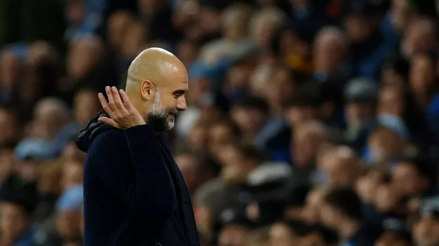 Pep Guardiola y el 'infierno' que vivió ante el Manchester United