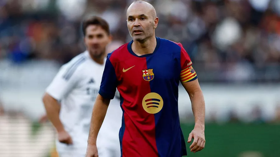 Xavi Hernández y Andrés Iniesta, juntos otra vez contra el Real Madrid